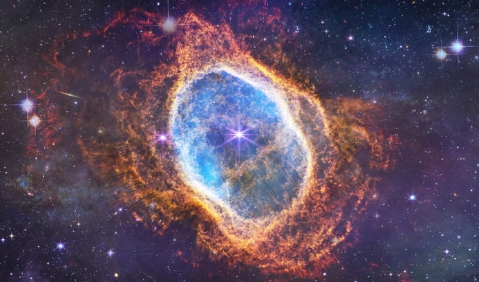 ジェームスwebb望遠鏡が観測したサザンリング星雲